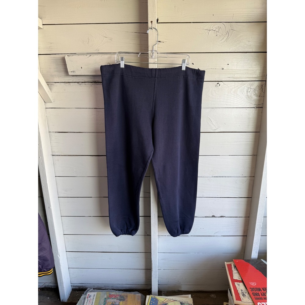 Vintage 70s Russell Athletic Gold Tag Sweatpants Navy XL Fleece Joggers